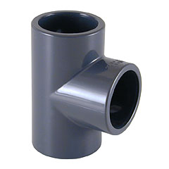 Te PVC ø225mm encolar PN10