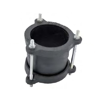 Abrazadera unión Gibault para PVC ø50mm