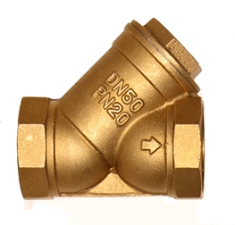 Filtro en ''Y'' latón rosca hembra-hembra 3/4''