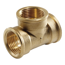 Te latón rosca hembra 1.1/4'' tubería PE