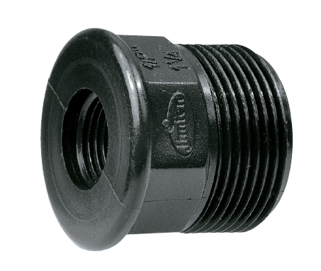 Tuerca PP reducción rosca macho 1"- rosca hembra 3/4"