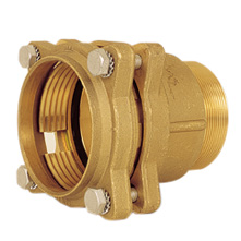 Terminal latón rosca macho 4''- ø110mm tubería PE