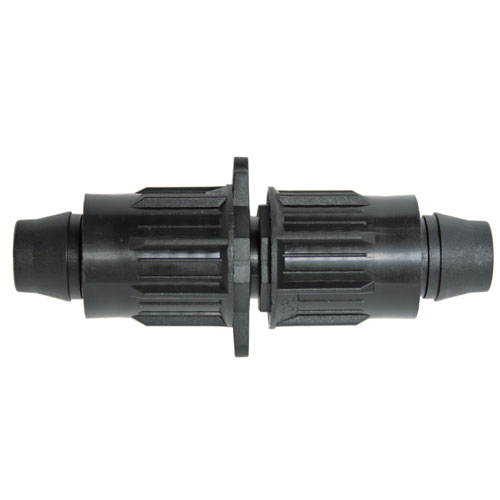 Enlace cinta riego rosca ø16-17mm negro